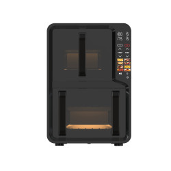 Frytkownica beztłuszczowa pionowa dwie komory - Air Fryer BYRGEN VertiZone Black