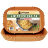 Papier do Air Fryera 22x14 cm (100 szt.) – Nieprzywierające Wkłady Pergaminowe