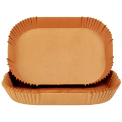 Papier do Air Fryera 22x14 cm (300 szt.) – Nieprzywierające Wkłady Pergaminowe