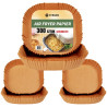 Papier do Air Fryera 23x23 cm (300 szt.) – Nieprzywierające Wkłady Pergaminowe