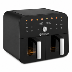 AirFryer BYRGEN DuoBarri - Dwukomorowa frytkownica beztłuszczowa