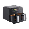 Frytkownica beztłuszczowa z dwiema komorami - Air Fryer BYRGEN Twin Zone