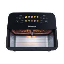 Frytkownica beztłuszczowa z dwiema komorami - Air Fryer BYRGEN Twin Zone