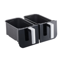 Frytkownica beztłuszczowa z dwiema komorami - Air Fryer BYRGEN Twin Zone