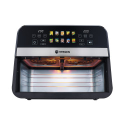 Frytkownica beztłuszczowa z dwiema komorami - Air Fryer BYRGEN DuoZone